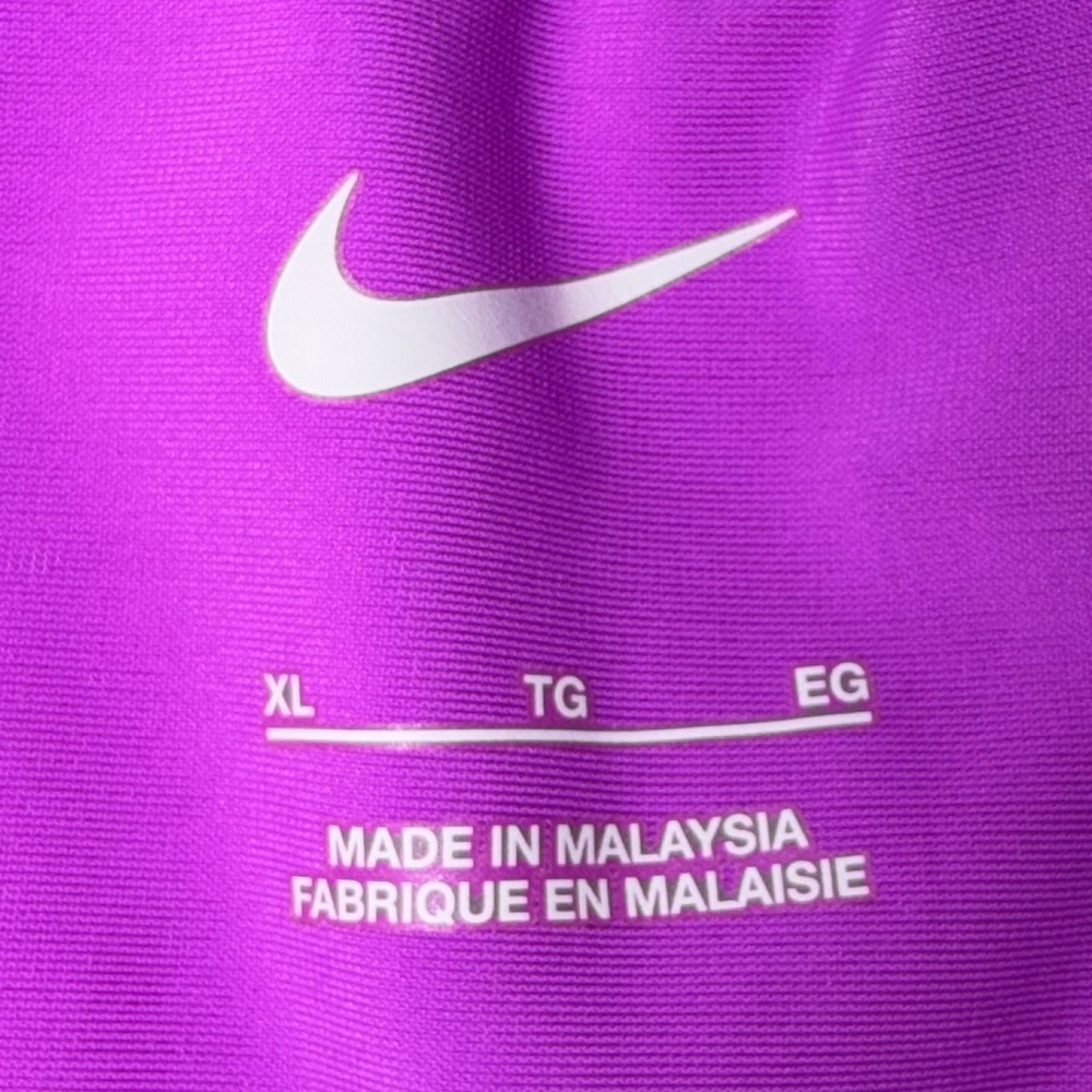 Nike Pro 3” training short purple/black and white size X-LARGE - Picture 5 of 8